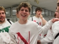 The white out showed the abundant support Jablonski has been receiving from fellow Red Knights.