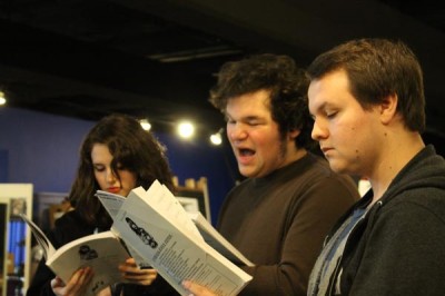 Rising actors partake in Les Miserables performance