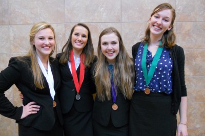 Four speech members place at State tournament