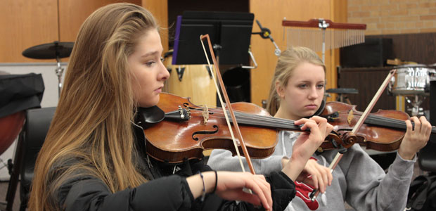 Freshmen increase orchestra numbers and talent pool