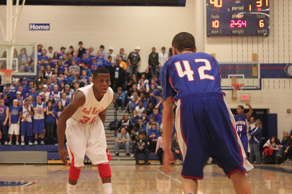 Lumpkins layup helps boys basketball avoid upset