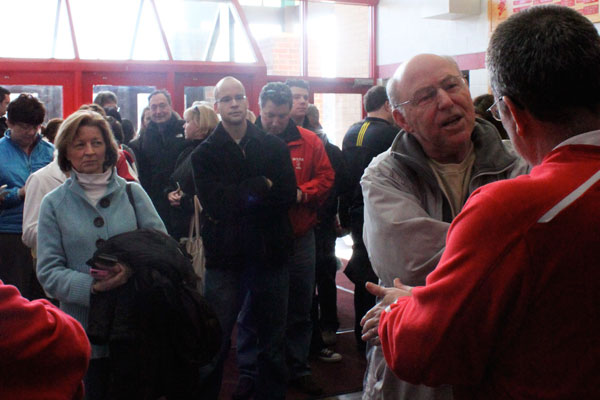 Parents mob the Haben eager for hockey tickets