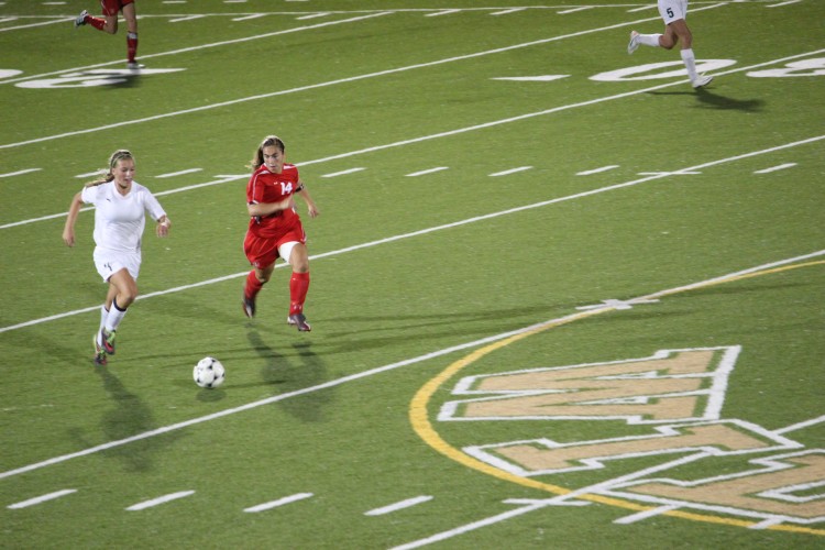 BSM girls soccer beat the Chisago Lakes Wildcats 2-0 on the Wildcats home turf. 