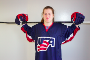 Junior Kelly Pannek is spreading her talent beyond the BSM girls hockey team, competing for Team USA in the IIHF.