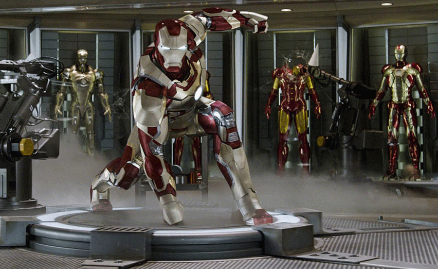 Robert Downey Jr. once again shines as Iron Man.