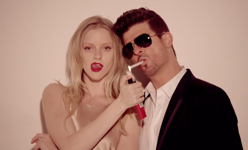 The video for Blurred Lines is even more offensive than the song itself. 