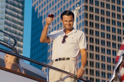 Jordan Belfort's memoir on his time on Wall Street was adapted by Martin Scorsese, starring Leonardo DiCaprio.