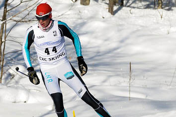 Senior Andrew Egger was given the rank of All American at the junior national nordic skiing tournament.