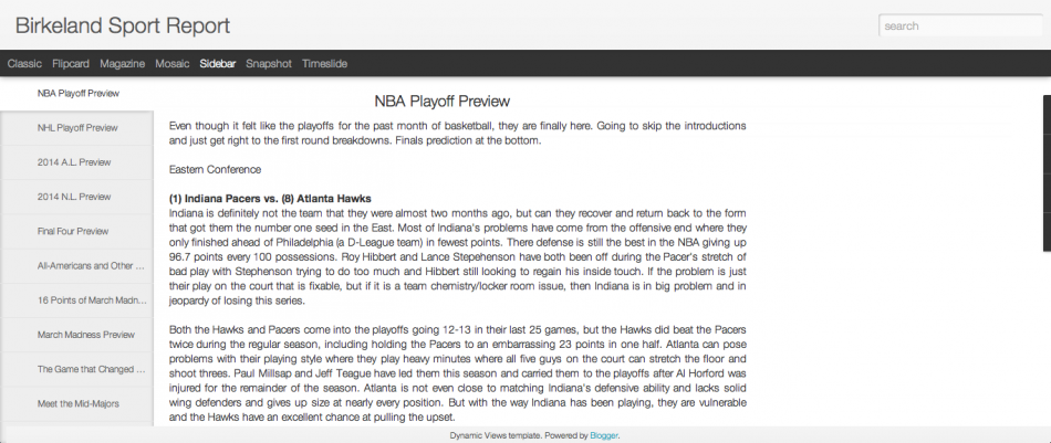 The+Birkeland+Sport+Report+covers+everything+in+sports%2C+ranging+from+college+basketball+preview+to+MLB+playoffs.