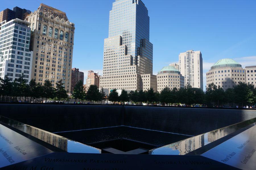 The 9/11 memorial honors those who were killed in the attack.