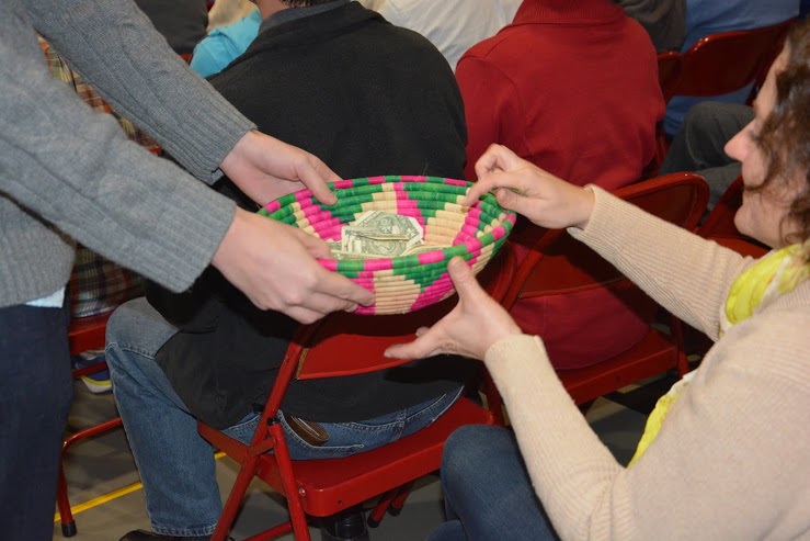 Common baskets are regularly a part of masses at BSM.