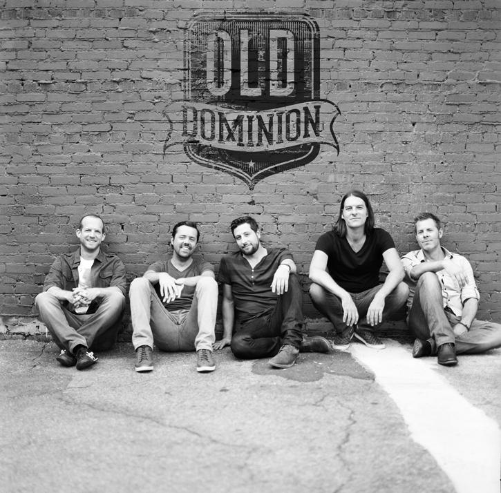 The up-and-coming group, Old Dominion, are beginning to peak the charts with songs like Break Up With Him.