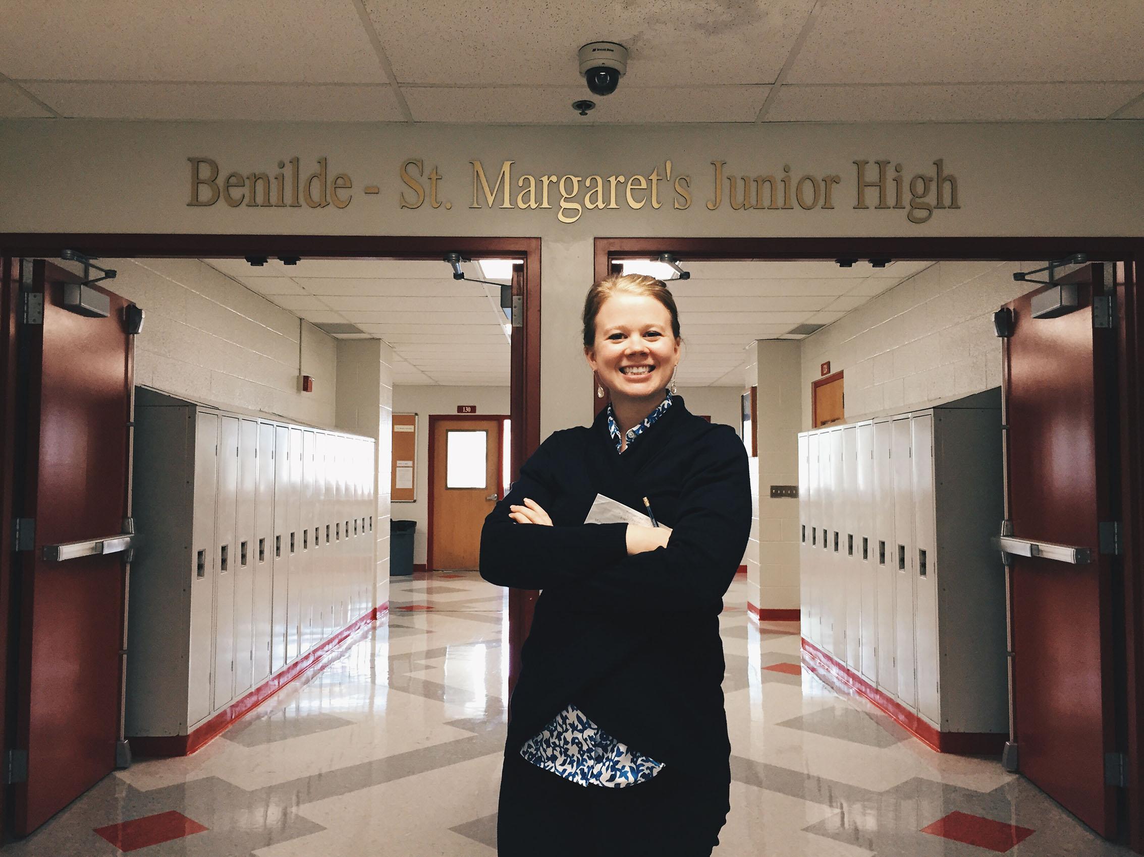 Claire Shea adapts to new role as junior high principal – Knight Errant