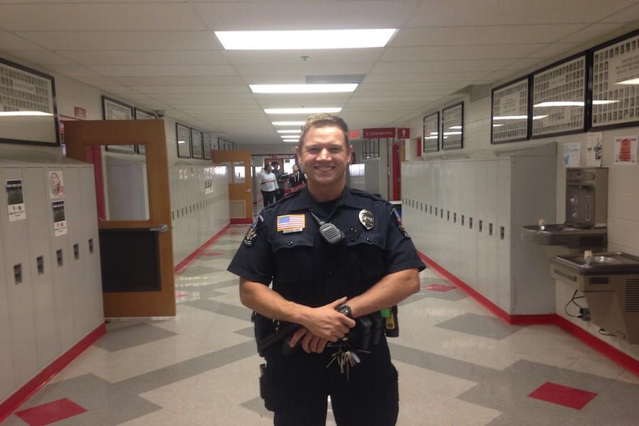Officer Aaron Balvin is excited to be a part of the BSM community.