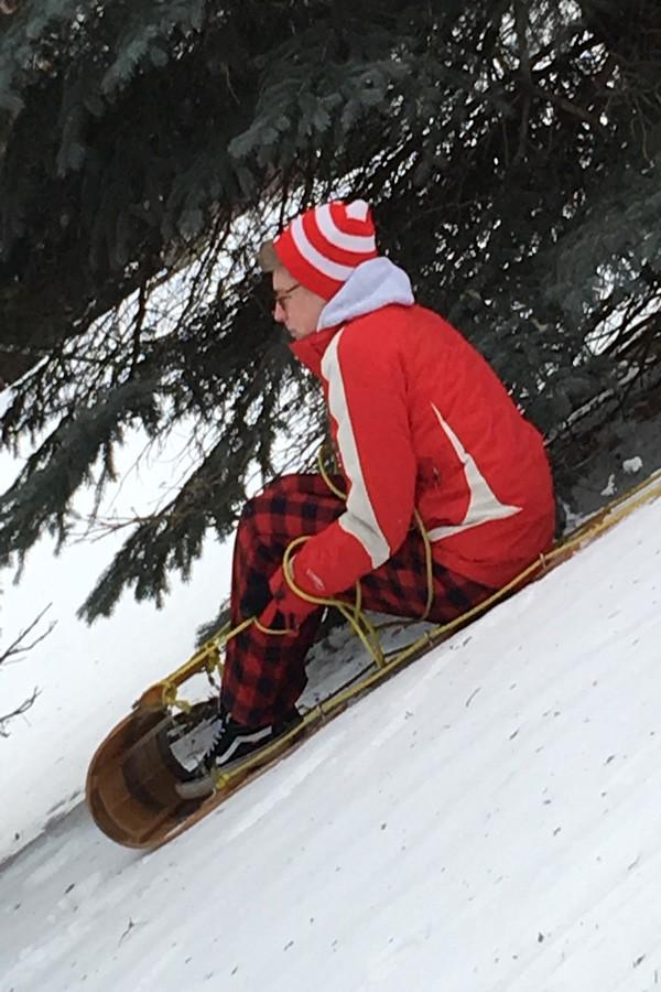 Jimmy Youngblut braves the winters in order to experience the pinnacle of Minnesotan weather: sledding. 