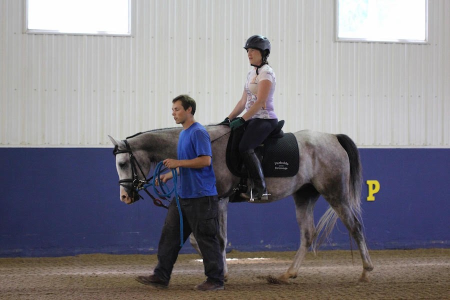 Fulco started training horses right after college. 