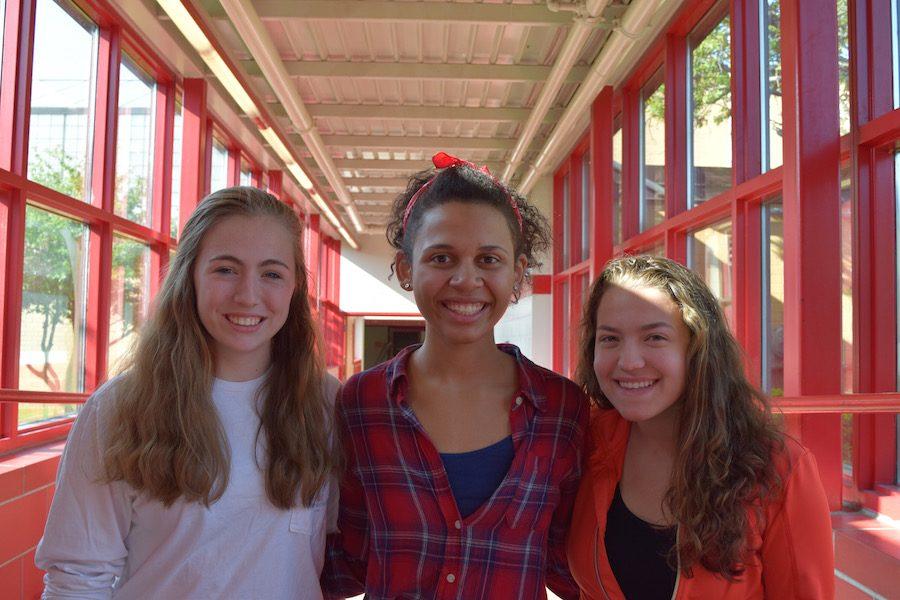 Juniors Molly Keady, Morgan Bettin-Coleman, and Mckenzie Dunleavy were selected to participate in Girls State. 