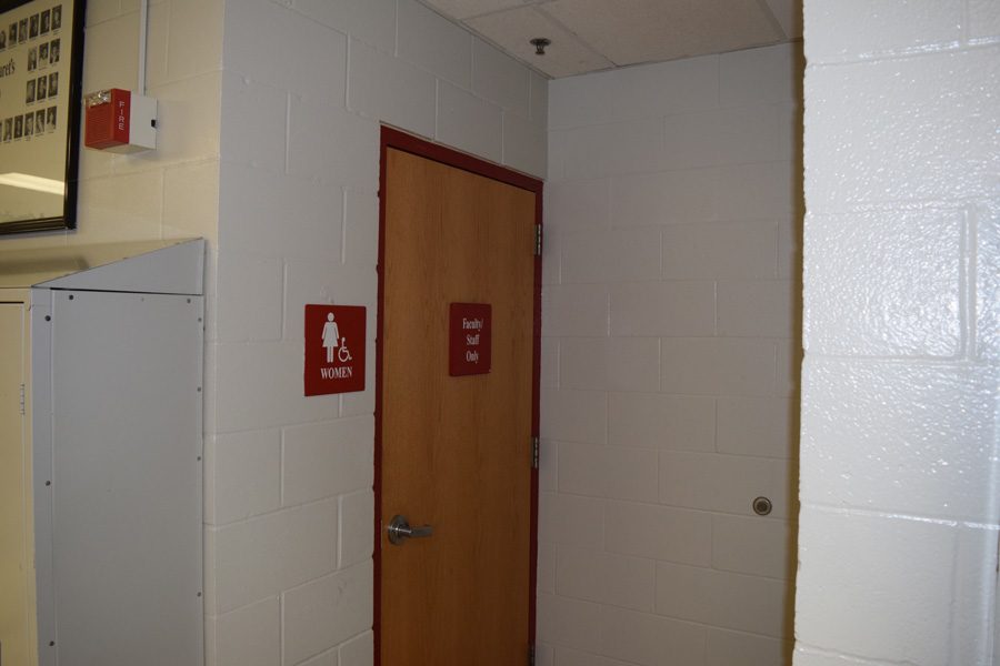 The Staff bathrooms, also known as, the forbidden fruit of the BSM Bathrooms