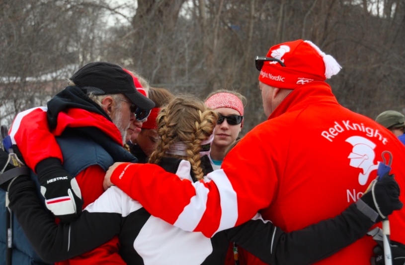 Nordic skiing is a very individual sport in nature, but the team also works together to reach its collective goals. 