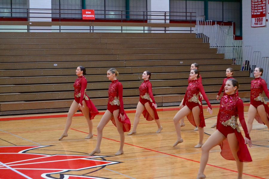 The Dance Team got 1st Place in Kick and 2nd Place in Jazz at the Metro West Conference Championships on January 10, and they next compete on January 28.A