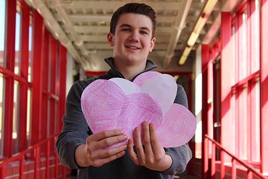 Sophomore Matt McGonigle would love to watch High School Musical with a date this Valentine's Day.