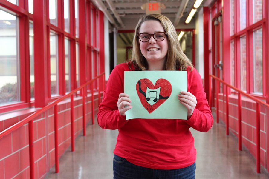 Senior Josie Ross was selected as Minnesotas nominee for the Heart of the Arts, a national award for recognizing those that exemplify good citizenship. Ross was selected from among a group of students and high school faculty members involved in the performing arts.