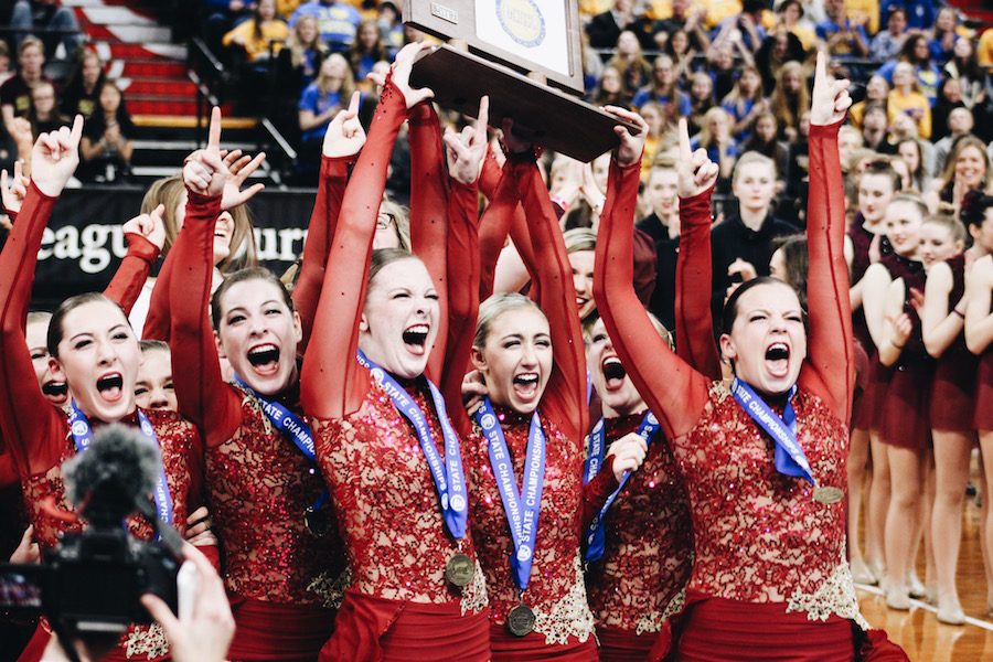 The BSM dance team won the Jazz event at this year's State Championship.