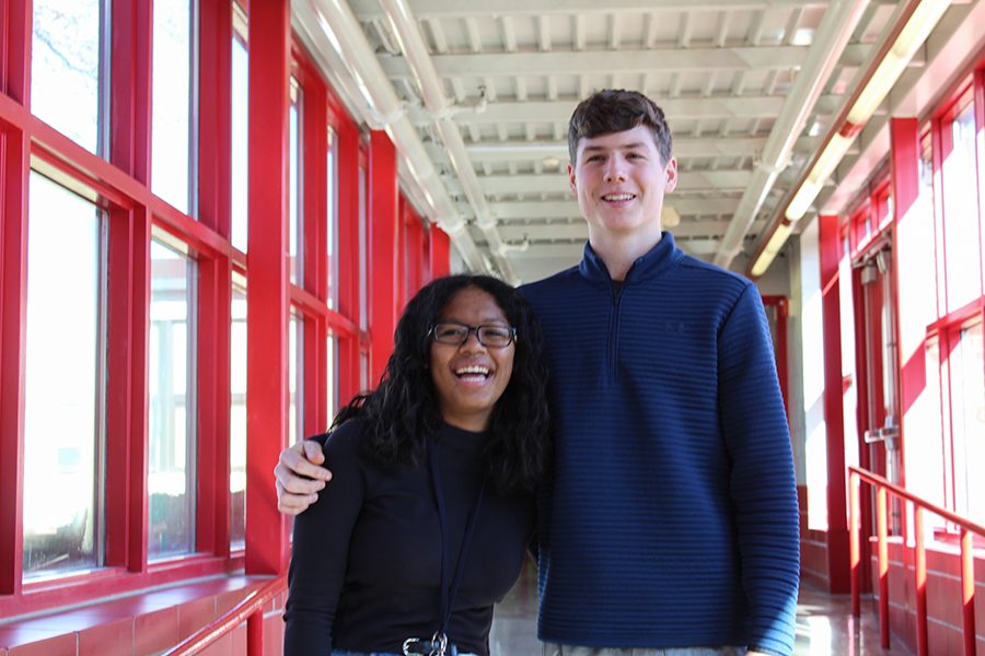 It isnt hard to tell that Jacinda and Bert, our token freshman couple like like each other.