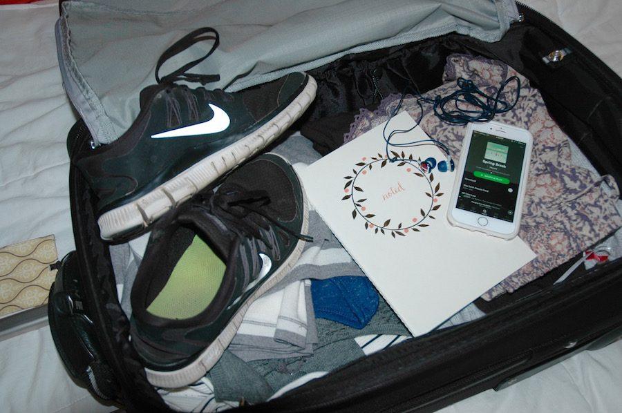 If youre traveling for spring break, you cant forget to bring the necessities including headphones, tennis shoes, and maybe even leave room for a souvenir.