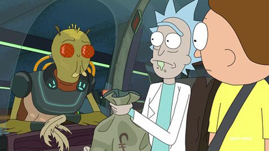 Rick+and+Morty+have+dozens+of+crazy+adventures%2C+like+when+they+met+the+alien+bounty+hunter+Krombopulos+Michael.