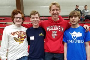 The Moodys Mega Math Challenge is an annual competition in which juniors and seniors spend a 14 hour period creating a math model to solve a real-world problem. This year, four BSM seniors received an honorable mention for their solution paper.