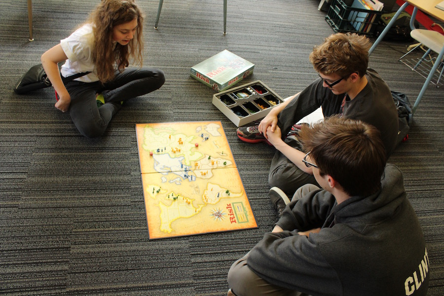 The Tabletop club meets every Tuesday after school in room 153 to play various board games such as Risk.