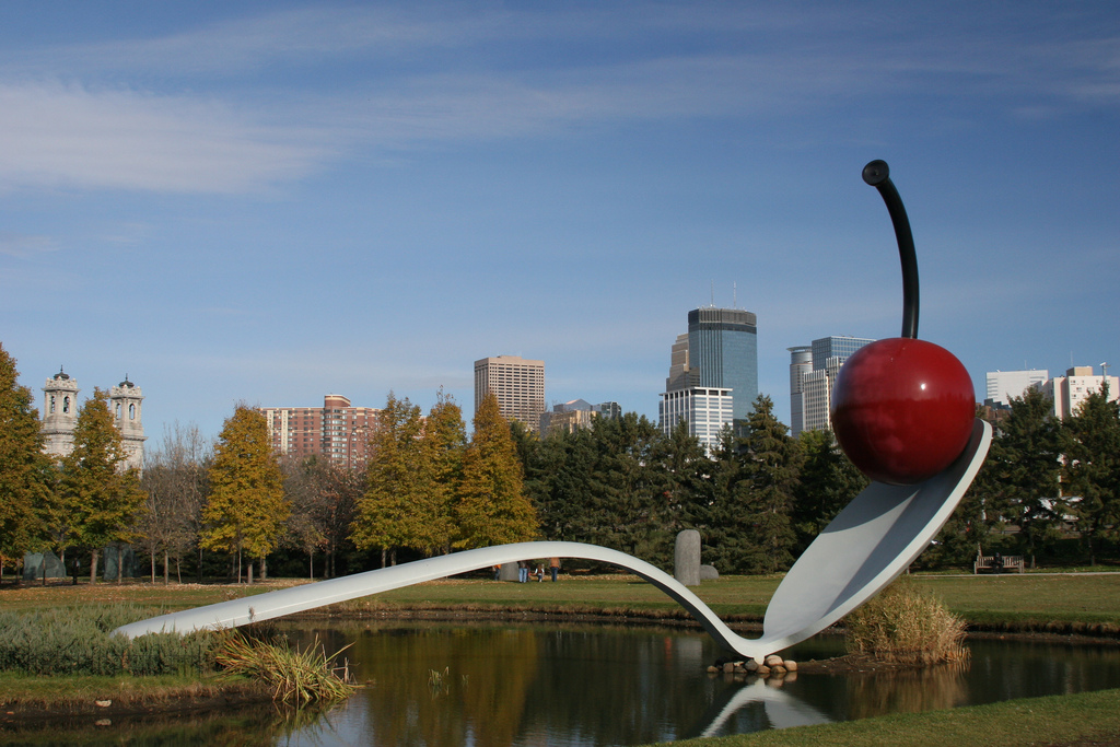 The Spoonbridge and Cherry is widely known across the Twin Cities