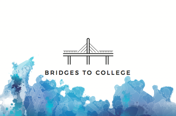 The logo for Bridges new company Bridges to College.