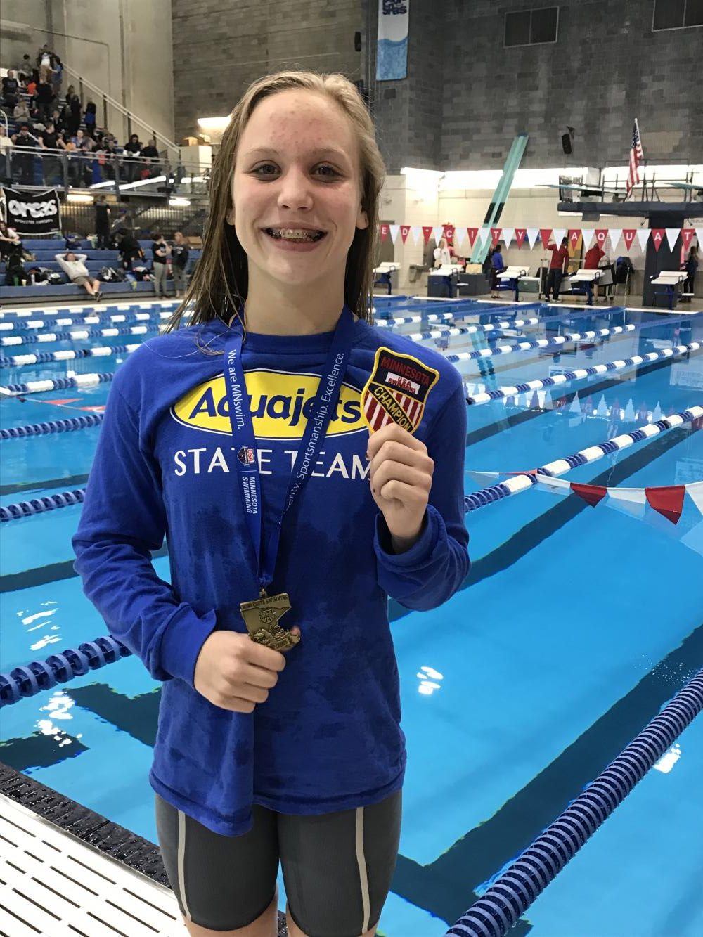 Freshman Taylor Williams stars on the girls’ swim team – Knight Errant