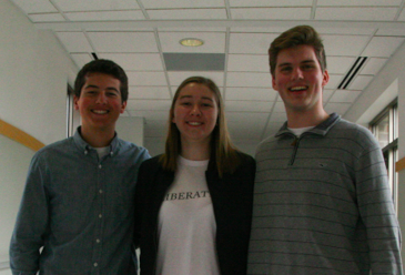 Henry Koch, Abby Letscher, and Ben Larson were all titled National Merit Scholars.