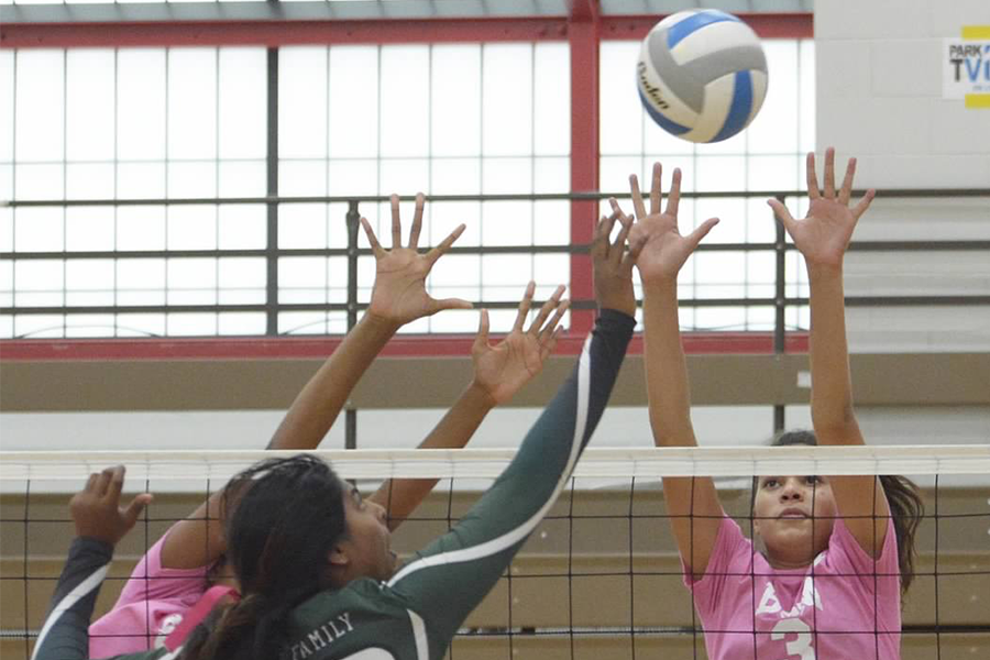 Junior Maizy Jackson helps lead the volleyball team to success.