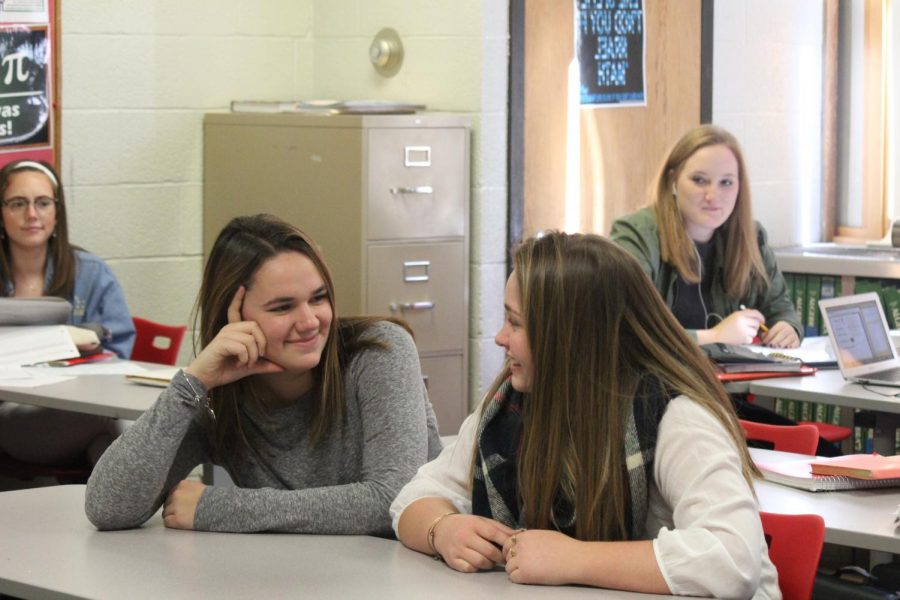 Pohlen and Nevells try to sit in different seats in their classes. 