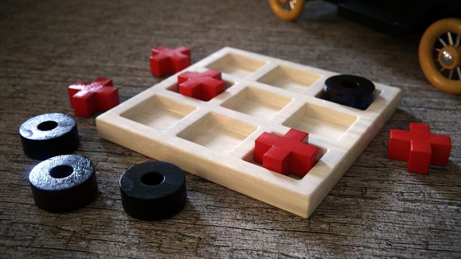 Wooden Tic Tac Toe Set-
This miniature tic tac toe set is perfect for the person who travels a lot. Putting a tic tac toe set into a carry on and using it on a plane is much easier than using a napkin and pen. This classic game will keep kids entertained for hours. 
Amazon.com- $24.99