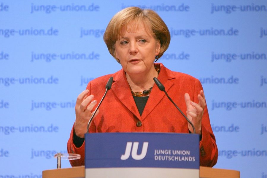 Angela Merkel, the Chancellor of Germany, is one of the few female heads of state.