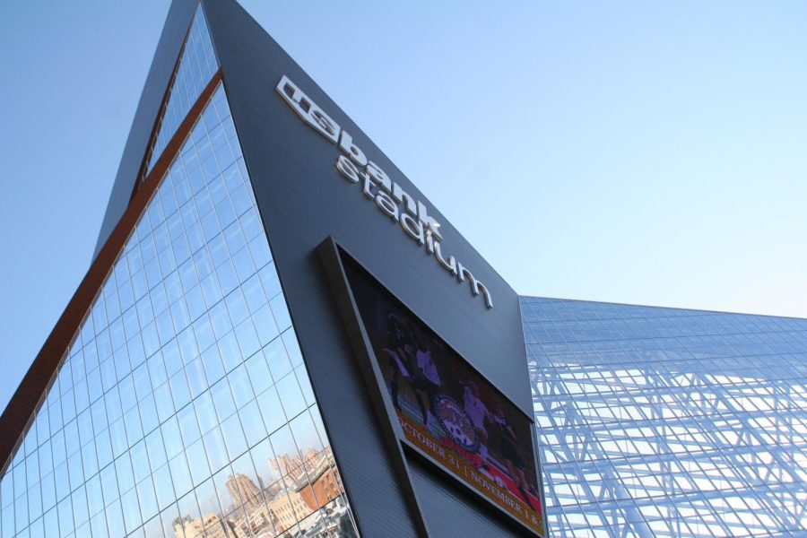 The US Bank Stadium hosted the 2018 Super Bowl. 