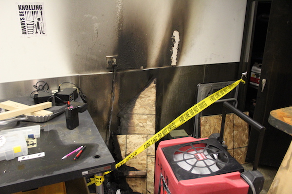 On May 31, part of the engineering room caught fire. The fire was put out quickly and not a lot of equipment was damaged.