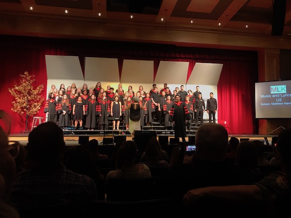 BSM choir students held their annual spring concert on Wednesday, May 16. The concert consisted of big group songs, small group songs and individual music.