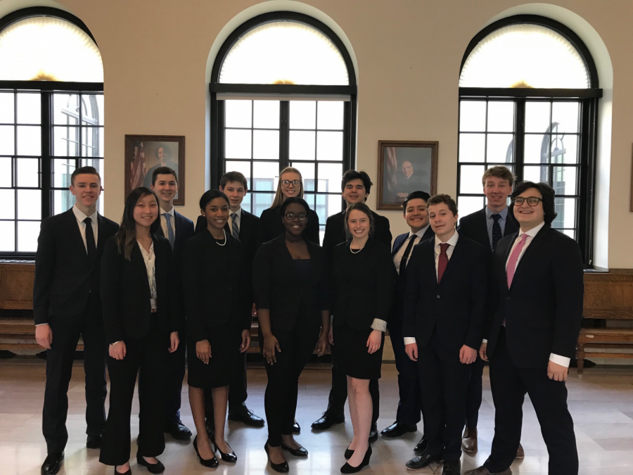 The 2018-2019 Mock Trial team went to State again this year. 