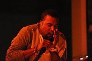 Kanye West performs at The Museum of Modern Arts annual Party in the Garden benefit, New York City, May 10, 2011