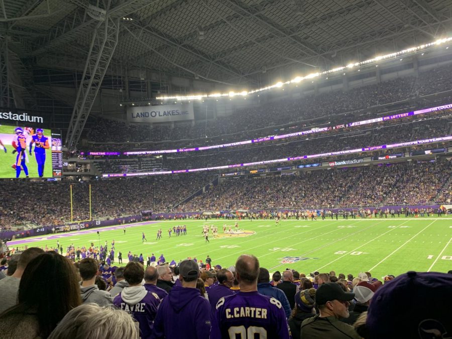 Brady Giertsen believes Vikings games are the best sporting event to go to in Minnesota.