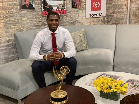 Derrell Bouknight turned his interest in sports into a career in journalism. 
