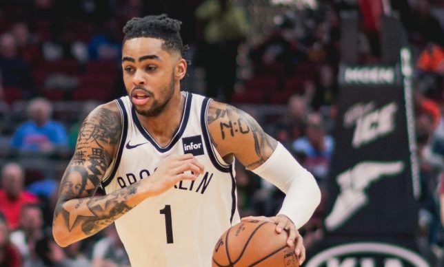 Russell played with the Brooklyn Nets during the 2018-2019 season.