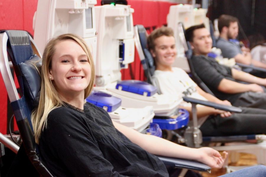 Before the COVID-19 outbreak, students over the age of 16 were given the opportunity to donate blood at BSM.