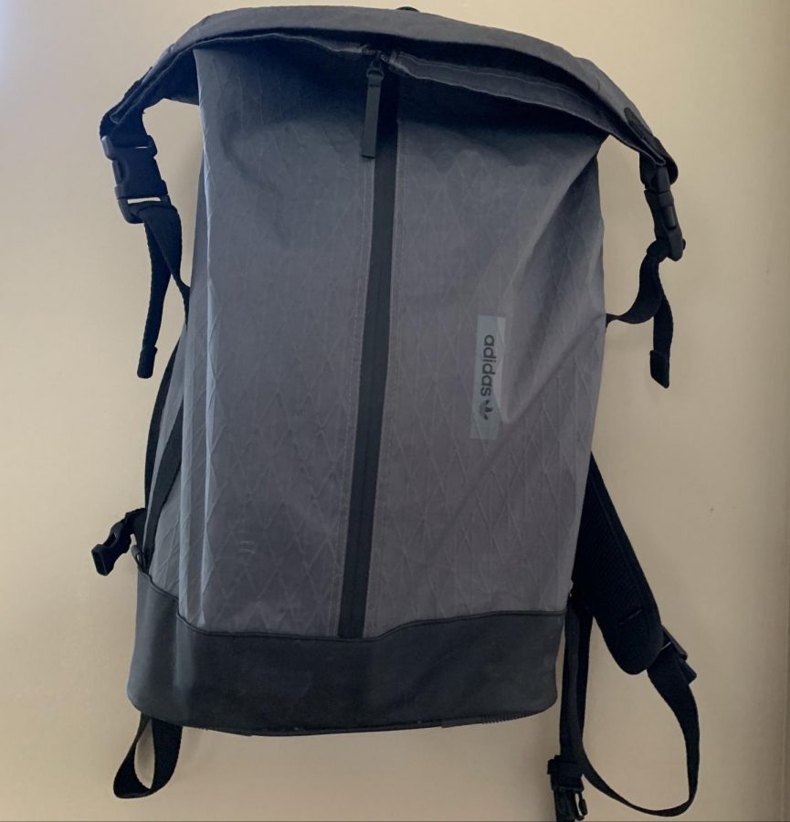 The+backpack+has+become+an+essential+part+of+learning+in+a+pandemic+because+of+its+ability+to+circumvent+locker+use%2C+keeping+students+more+socially+distanced.